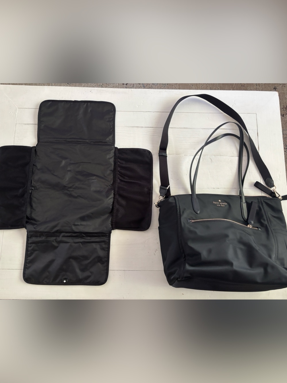 kate spade Chelsea Nylon Baby Bag. Used once and in perfect shape!